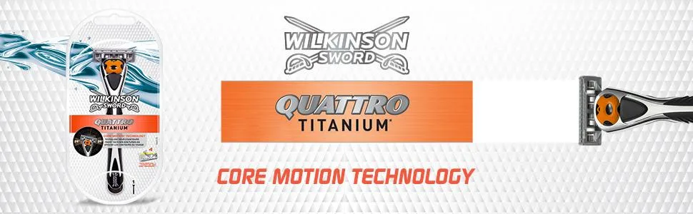 Wilkinson Quattro Core Motion Blades for Men 3 Blades - product information 1