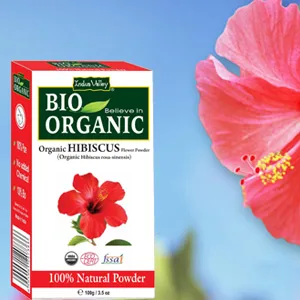 Indus Valley Bio Organic Powder (hibiscus) - product information 2