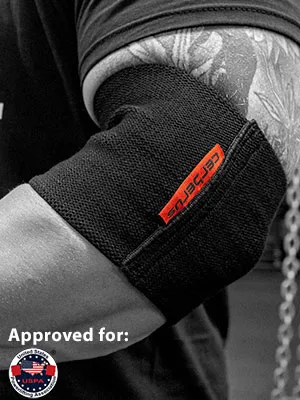 Cerberus Strength Mega Cuff (5" wide) - Compression Support Tendonitis Relief 10" - Cerberus Strength Mega Manschette (13 cm breit)