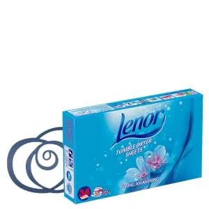 Lenor fabric dryer sheets Spring Awakening 34 pieces each leaf rose - product information 2