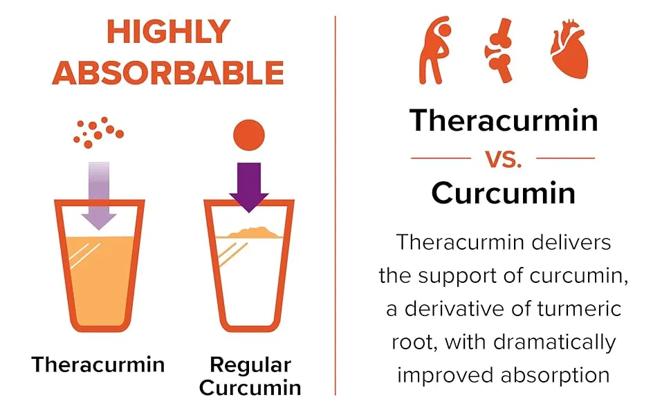 Natural Factors CurcuminRich Theracurmin 120 Vegetarian Capsules - Theracurmin
