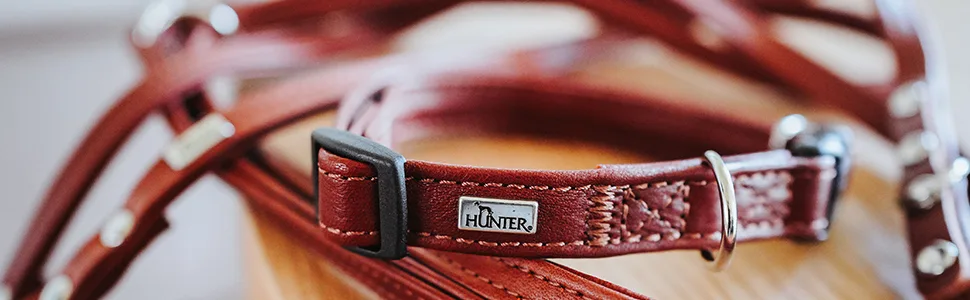 HUNTER Adjustable leash made of soft non-slip nylon classic 1.0 x 200 cm petrol petrol 1.0 x 200 cm - HUNTER, Hunter Hundemarke, Hundeartikel, Hundeleine, Hundegeschirre, Hundemäntel, Hundehalsband