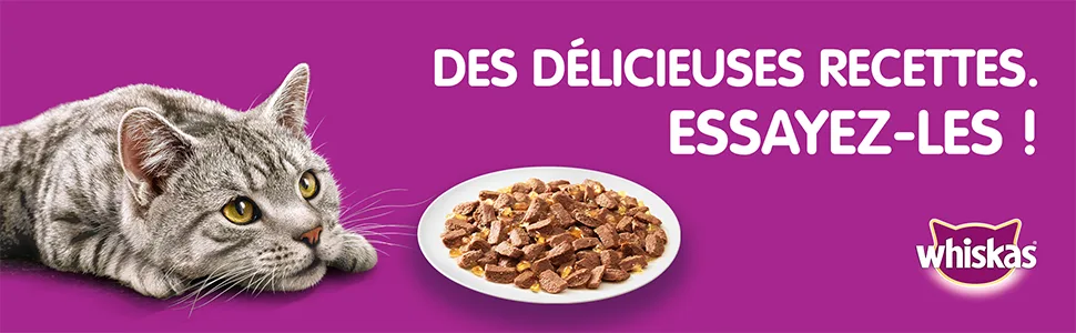 Whiskas Meat and Fish Fresh Sachets in Sauce for Cats - Whiskas