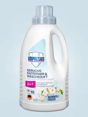 Impresan odor remover and laundry scent |2in1 neutralizes smells and leaves long -lasting fresh fragrance |Suitable for all textiles | 450ml - Geruchsentferner