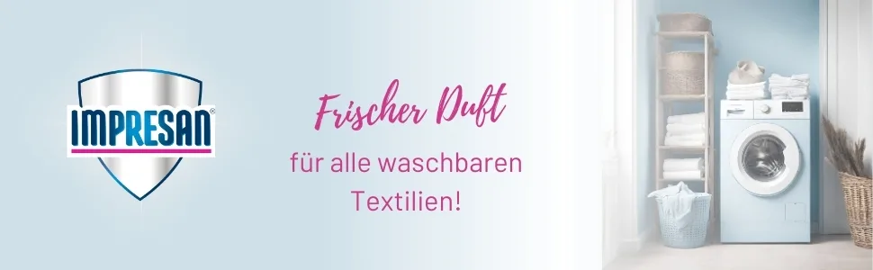 Impresan odor remover and laundry scent |2in1 neutralizes smells and leaves long -lasting fresh fragrance |Suitable for all textiles | 450ml - Waschmaschine