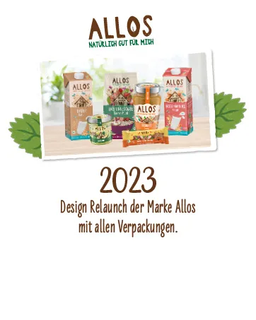 Allos Bio Soja Cuisine | Plant-based cream | vegan | without milk | lactose-free | 200 ml (15 pieces) - Design Relaunch Allos Bio Verpackungen Müsli Energieriegel Milchalternative Vegan