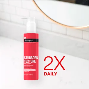 Neutrogena Stubborn Texture Daily Cleanser Fragrance-Free 6.3 fl oz (186 ml) - product information 6