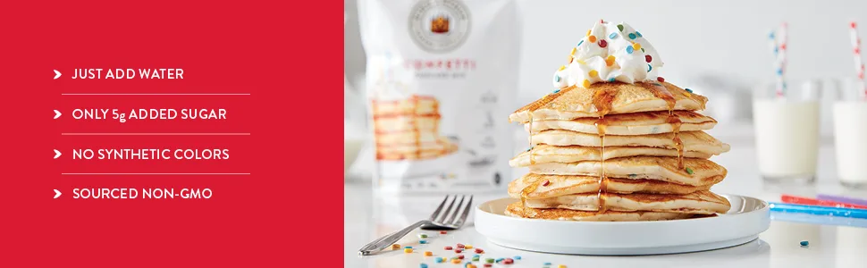 King Arthur Flour Pancake Mix Confetti 15 oz (425 g) - King Arthur Confetti Pancake Mix
