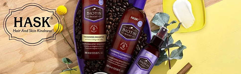 Hask Beauty Biotin Boost Thickening Shampoo 12 fl oz (355 ml) - product information 1