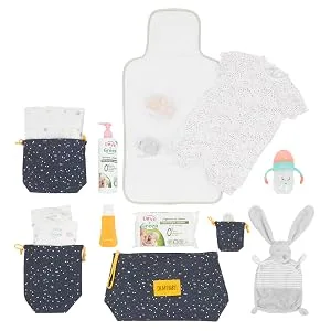 Badabulle diaper bag Change & Go - with 5-piece accessories - Badabulle Windeltasche Change & Go