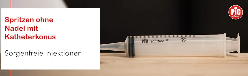 Pic Solution 02079003090500 Disposable Needle-Free Catheter Syringes 50 Pieces 50 ml Capacity - product information 1
