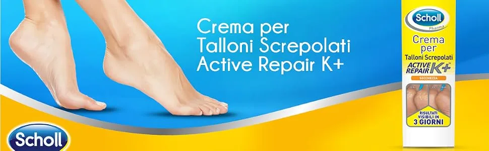 Scholl cream for cracked heels K+ 2 x 60 ml - product information 1