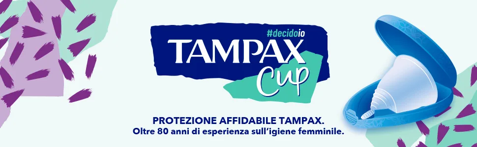 Tampax Cup Menstrual Cup Reusable with Protective Cover Heavy Flow - Tampax Cup