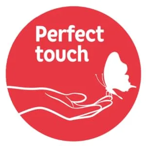 Spontex Perfect Light Household gloves ideal for all cleaning work from nature latex with anti-slip profile reliable protection size M 2 pair m Perfect Light - Picto