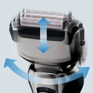 Panasonic ES-RW33-H503 wet/dry shaver including charging station 2-blade shaving head wet & dry silver - 8d scherkopf
