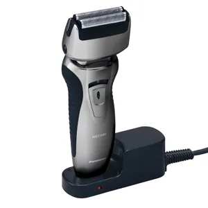 Panasonic ES-RW33-H503 wet/dry shaver including charging station 2-blade shaving head wet & dry silver - ladestation