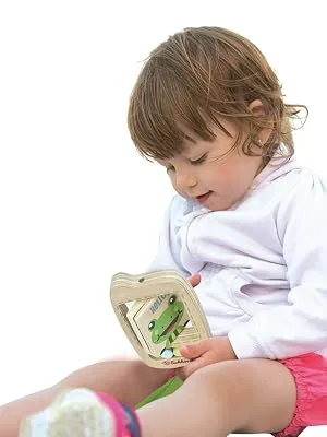 Eichhorn 100003461 - Telephone with mirror and rotating function 7x11 cm material: beech wood colored - product information 2