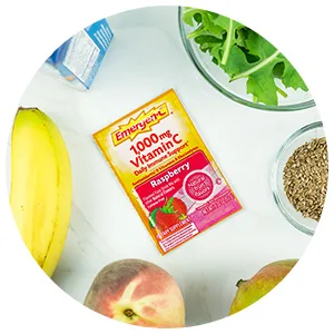 Emergen-C Vitamin C Flavored Fizzy Drink Mix Raspberry 1000 mg 30 Packets 0.32 oz (9.1 g) Each - Delivers Key Nutrients