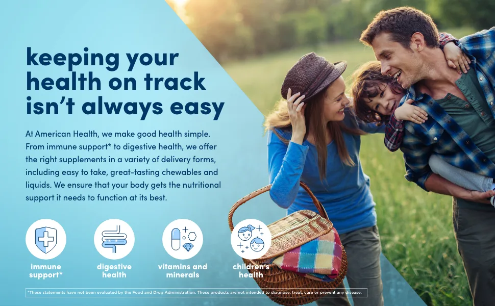 American Health Enzyme Probiotic Complex+ 30 Capsules - AH Keeping on Track