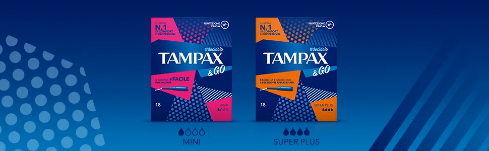 Tampax & Go Mini 18 pieces - product information 5