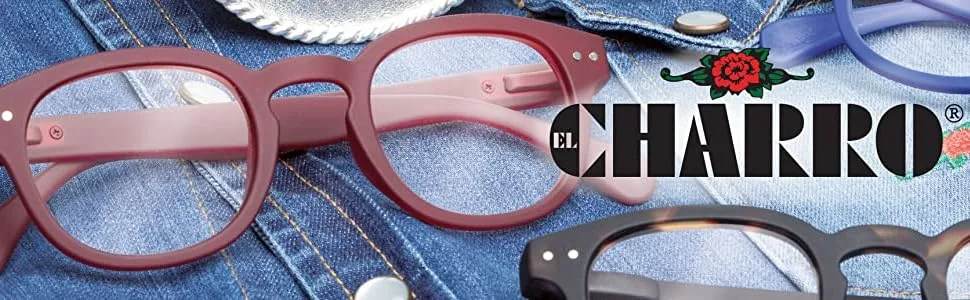 El Charro reading glasses model Oklahoma Blue Diottria +2-1 product - el charro