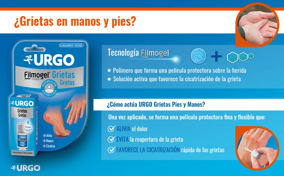 Urgo Grietas Hand Pies 3.25Ml 40 Aplica - Urgo Risse