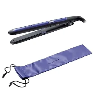 iron three-time ion technology: Less frizz & static charging Pro-ion (ultra-turmalin ceramic coating LCD display 150-230 C Temp. - S7710