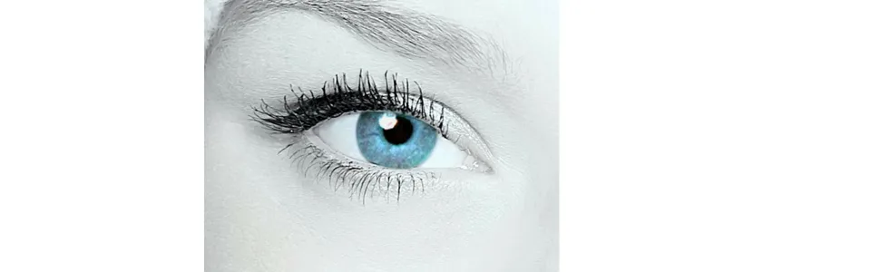 Eye-Effect Contact Lenses Violet Annual Lenses multi-coloured / 0 diopters 2 pieces - blaue blue aqua Kontaktlinsen
