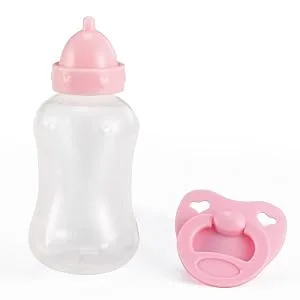 Bayer Design 93806AA baby doll interactive talking doll soft body pacifier bottle 38 cm - Flasche und Schnuller