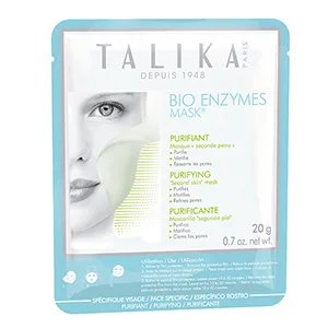 Talika Bio Enzymes Mask Brightening - Brightening mask with biocellulose against pigment spots - 'Like a second skin' beauty mask - Talika