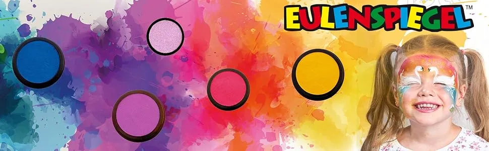 Eulenspiegel 340233 - Split Cake Wildcat content 6 ml water-based make-up children's make-up theater make-up - Banner
