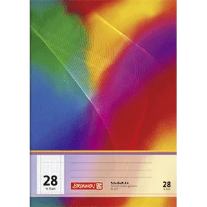 Brunnen 104490323 Exercise book A4 (16 sheets lined with margin grade 3) Single - product information 2