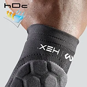 McDavid Forearm Guard HexPad 651 S Black - Hex Detail2