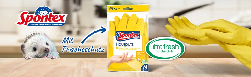 Spontex house cleaning gloves size M 10 pieces M house cleaning - Hausputz