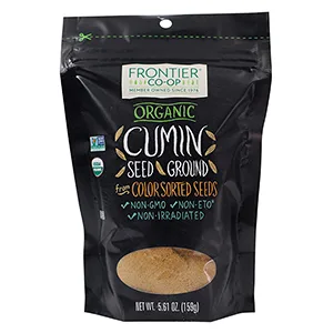 Frontier Co-op Organic Cumin Seed Ground 5.61 oz (159 g) - FRONTIER CO-OP GROUND CUMIN SEED