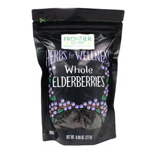 Frontier Co-op Whole Elderberries 8 oz (227 g) - Elderberries