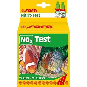 Sera Nitrit -Minus 250 ml - water supply aquarium immediate help against nitrite removed up to 1.5 mg/l nitrite per dosage bends nitritpeak before 250 ml single - sera Nitrit-Test (NO2)