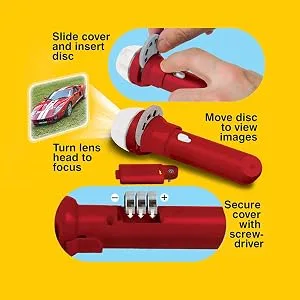 Brainstorm Toys Super Cars Torch and Projector - product information 1