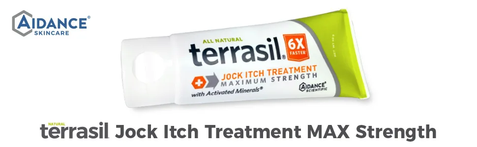 Terrasil Jock Itch Treatment Max 14 g - jock itch treatment cream