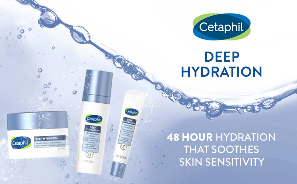 Cetaphil 48 Hour Activation Serum Deep Hydration 1 fl oz (30 ml) - routine