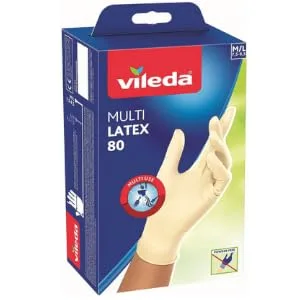 VILEDA Gloves Multilatex Size M/L 100 PIECES M/L (100 pieces) - product information 1