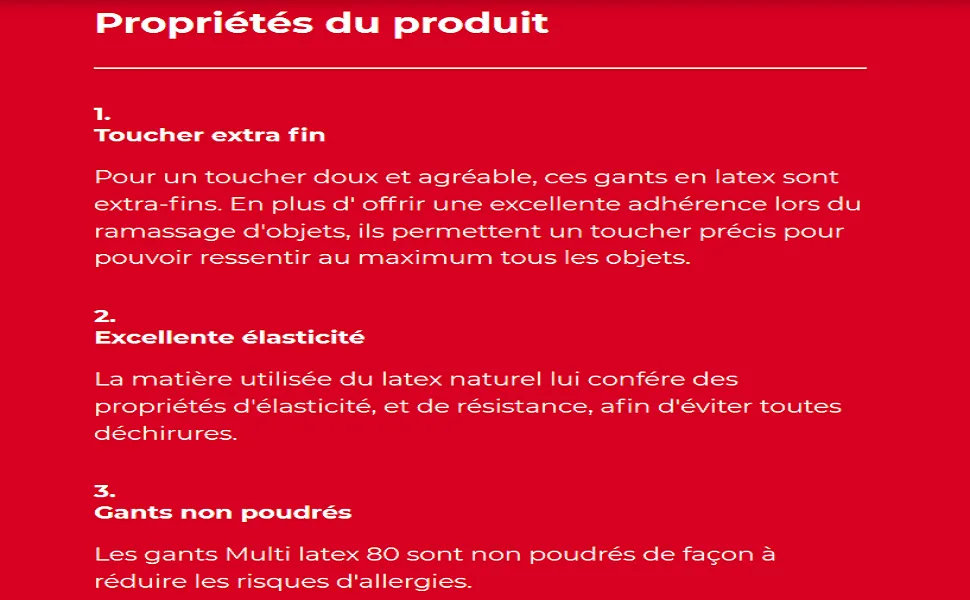 VILEDA Gloves Multilatex Size M/L 100 PIECES M/L (100 pieces) - product information 2