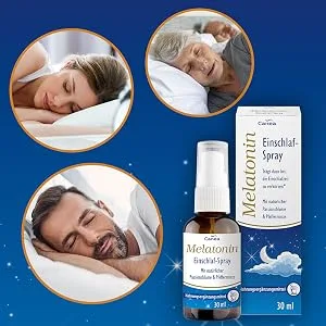 Canea melatonin spray with passion flower and peppermint promotes natural sleep in a natural way ideal for sleep problems 30 ml - Überblick