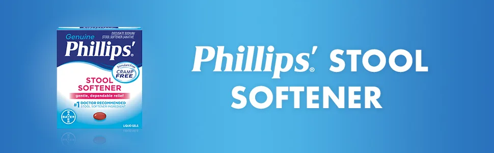 Phillip's Stool Softener 60 Liquid Gels - phillips, stool softener, digestive aids, constipation relief, digestion, gentle,