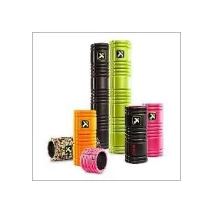 Triggerpoint grid fascia roll with free online videos compact massage roller portable and versatile fascia roll 13 ''/33cm green single - product information 1