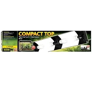 Exo Terra Compact Top terrarium cover mini for 1 lamp with reflector 30 x 9 x 15 cm E27 socket - product information 2
