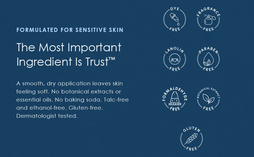 Vanicream Anti-Perspirant/Deodorant For Sensitive Skin Fragrance Free 2.25 oz (64 g) - Most Important Ingredient