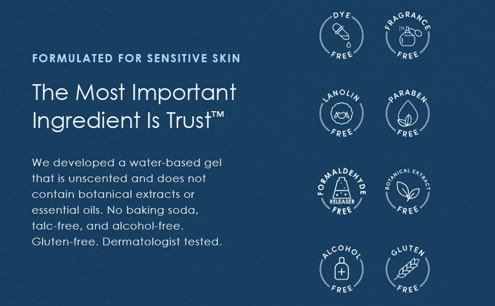 Vanicream Deodorant For Sensitive Skin Aluminum-Free Fragrance Free 2 oz (57 g) - Most Important Ingredient