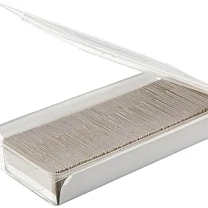 Amazon Basics - Male Single Edge Razor Blades Folding Box of 100 - product information 3
