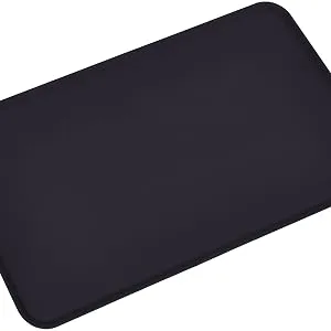 Amazon basics - water -repellent bowl pad made of silicone base for pet lining 47 x 29 cm black single bed black 47 x 29 cm single bed - product information 3